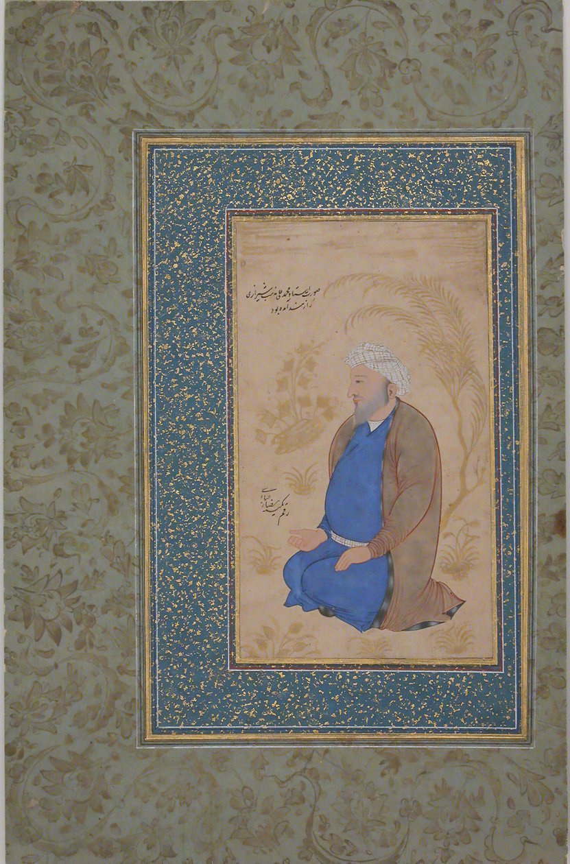 Retrato de Ustad Muhammad Ali, siglo XVII de Unbekannt