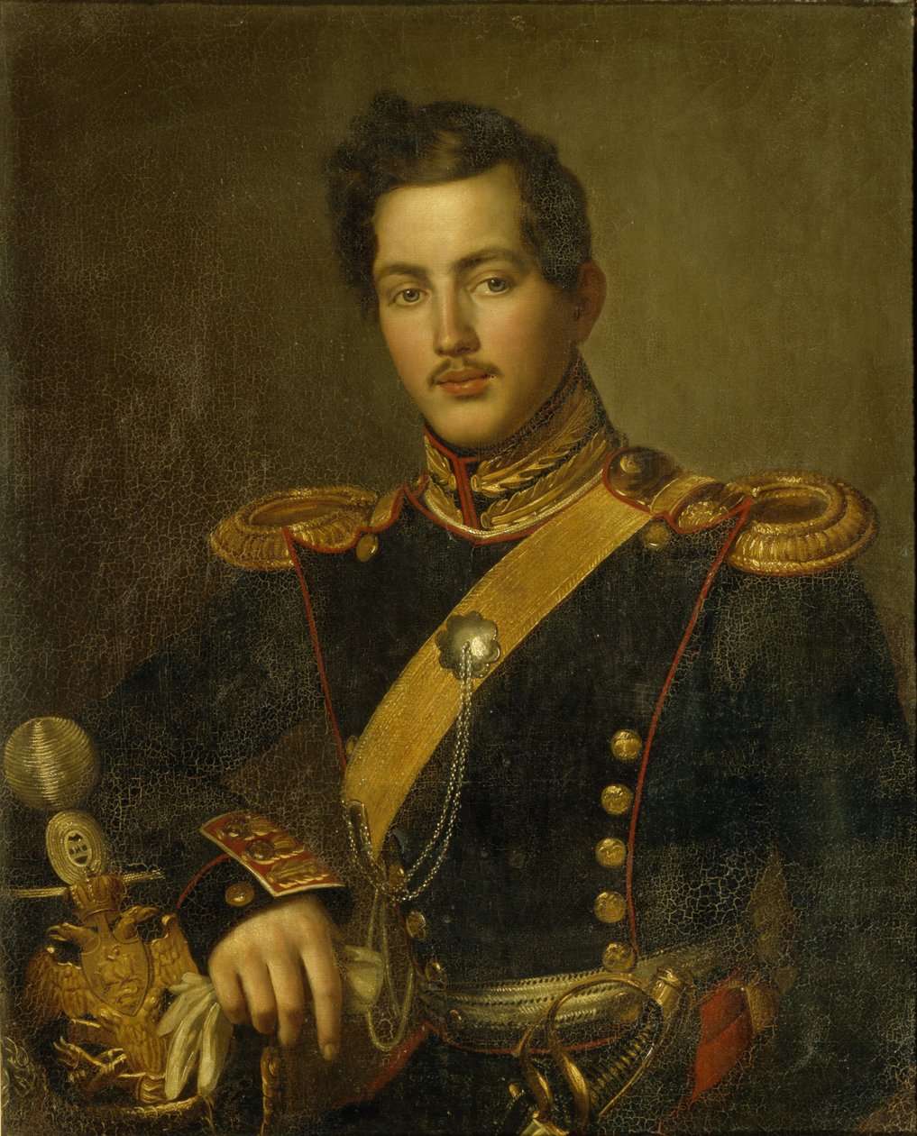 Retrato de Vasily Vasilyevich Zagryazhsky, 1840s de Unbekannt