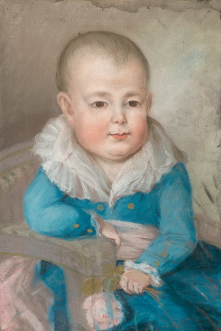 Retrato de una niña de Unbekannt