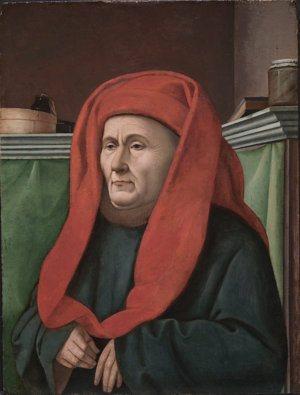 Retrato de un hombre, c. 1450 de Unbekannt