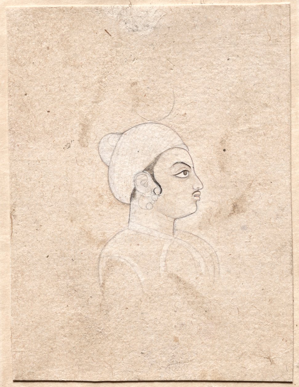 Retrato de un hombre, finales del siglo XVIII de Unbekannt