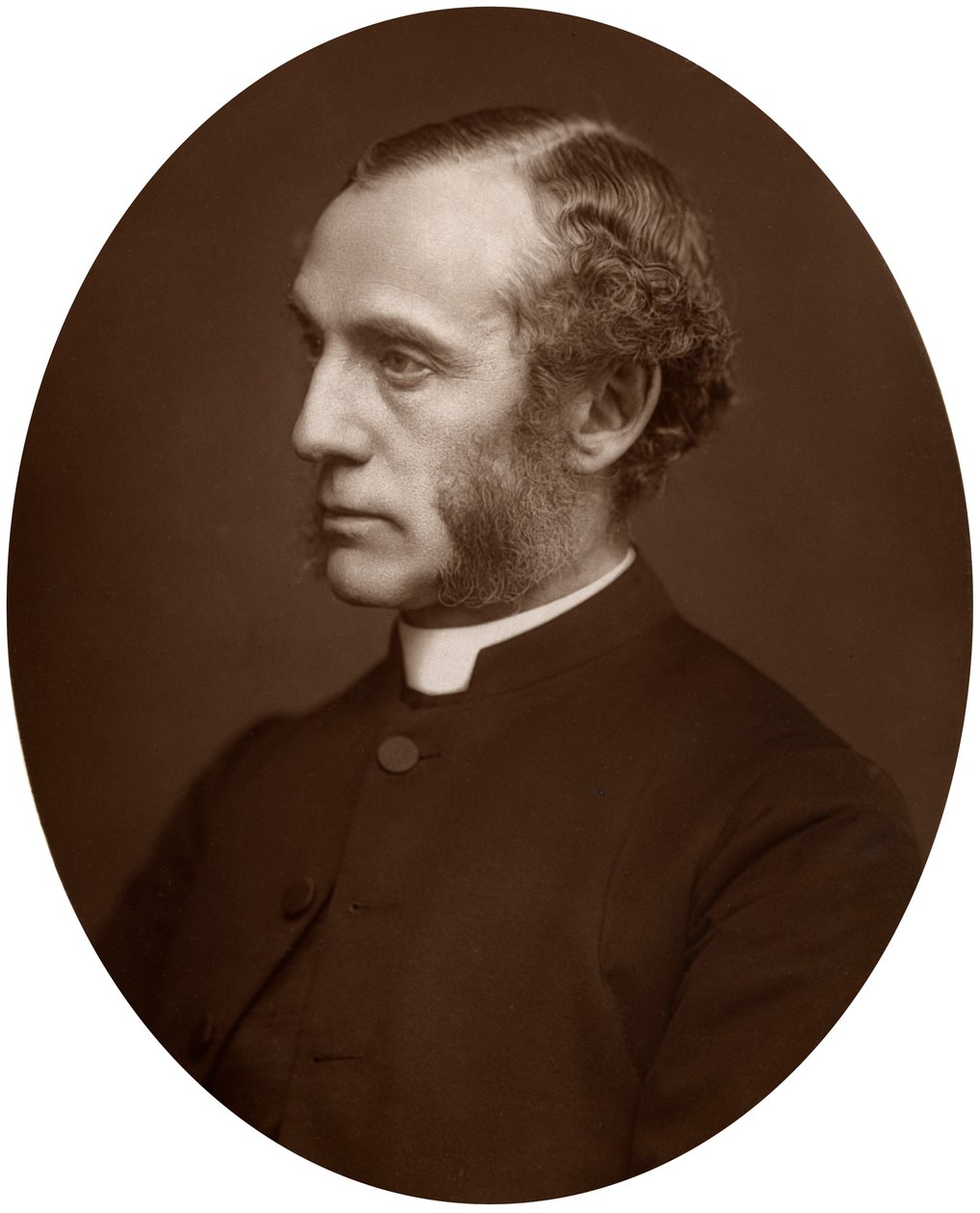 Retrato de un reverendo, principios del siglo XX de Unbekannt