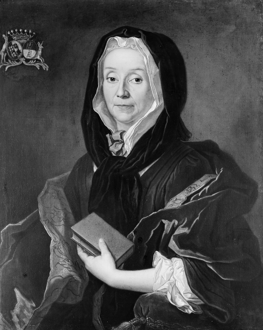 Retrato de una Mujer Sosteniendo un Libro de Unbekannt