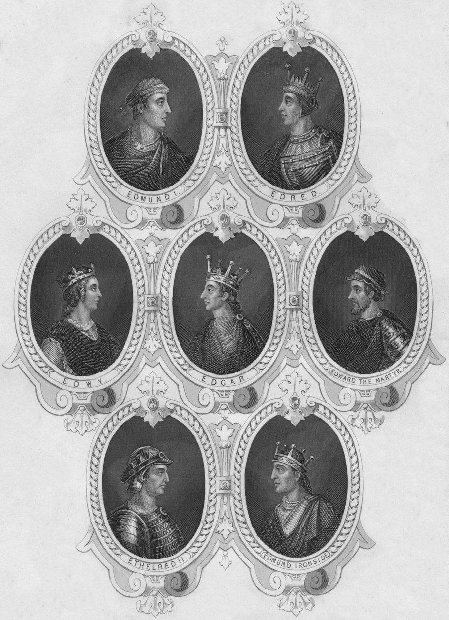 Retratos de Monedas Antiguas, mediados del siglo XIX de Unbekannt