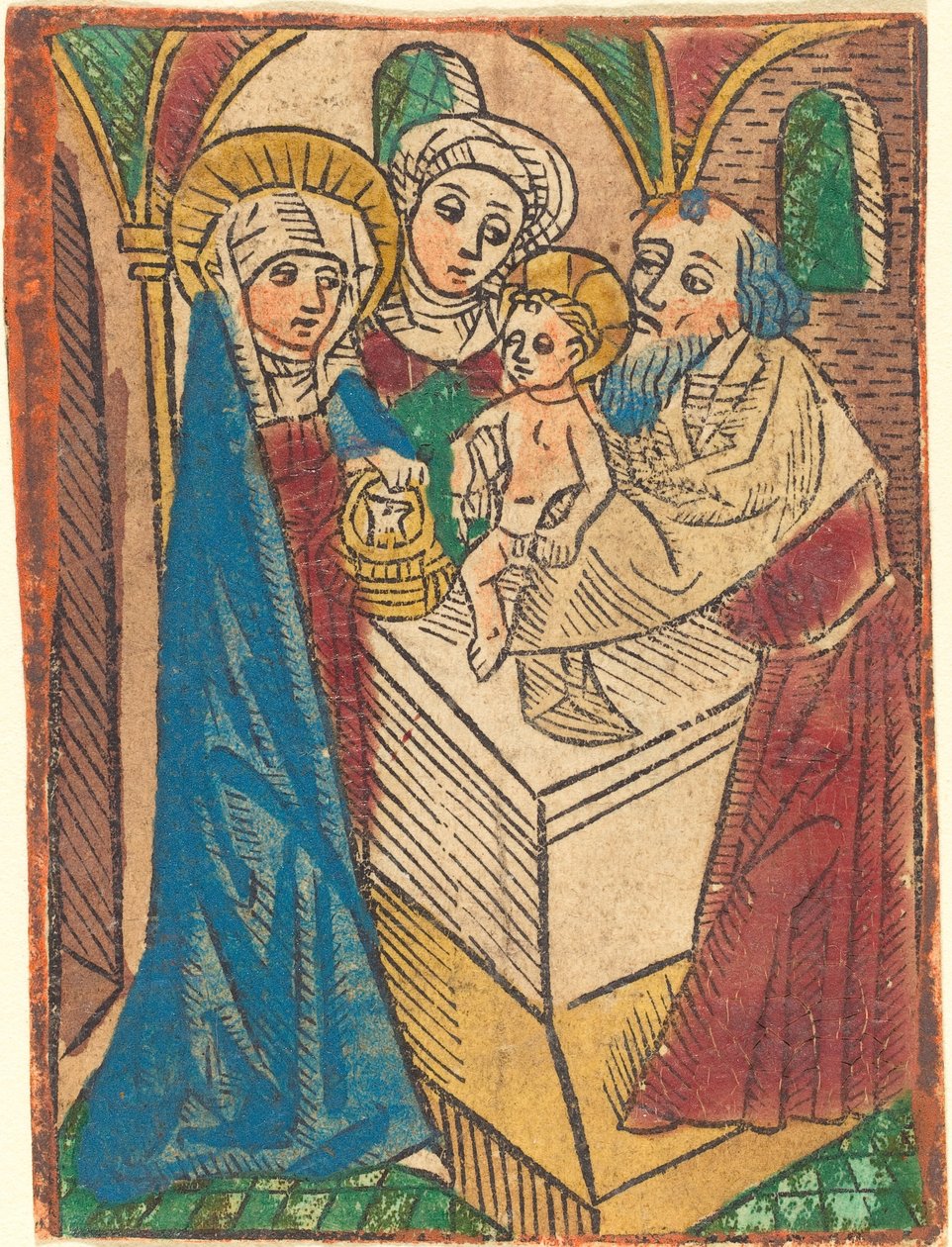 Presentación, c. 1490 de Unbekannt