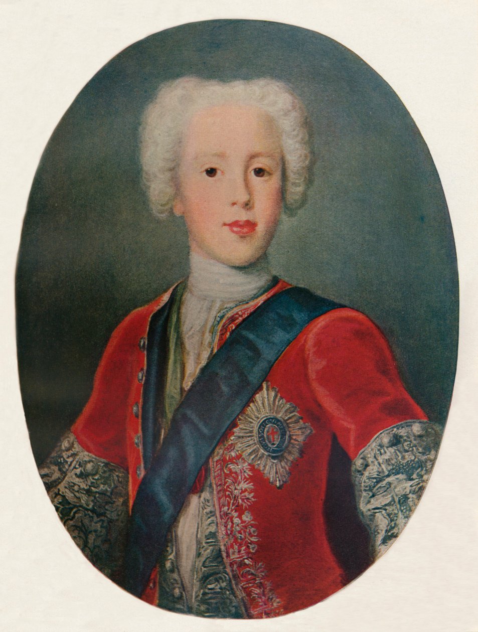 Príncipe Carlos Eduardo Stuart, c. 1729, c. 1927 de Unbekannt