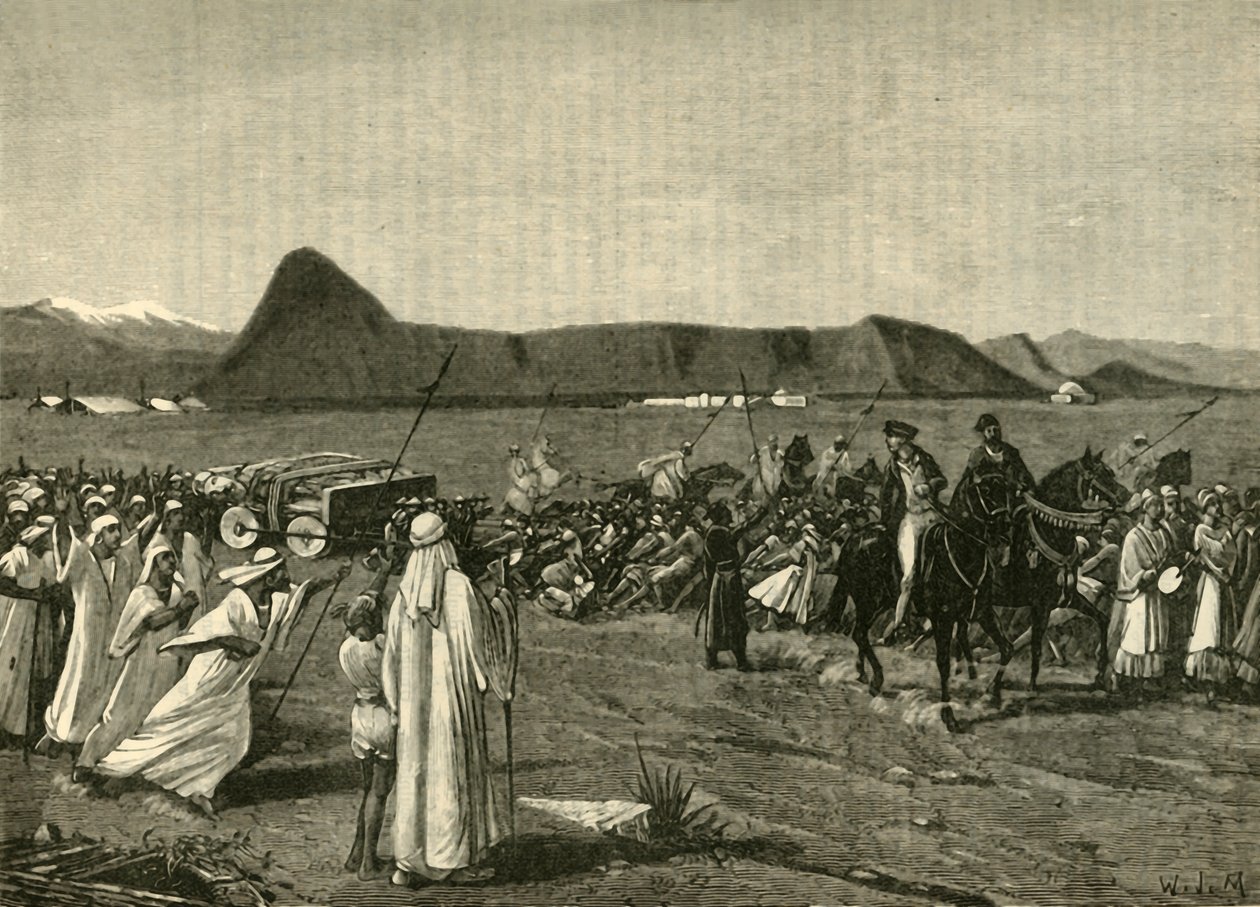 Procesión del Toro, 1890 de Unbekannt