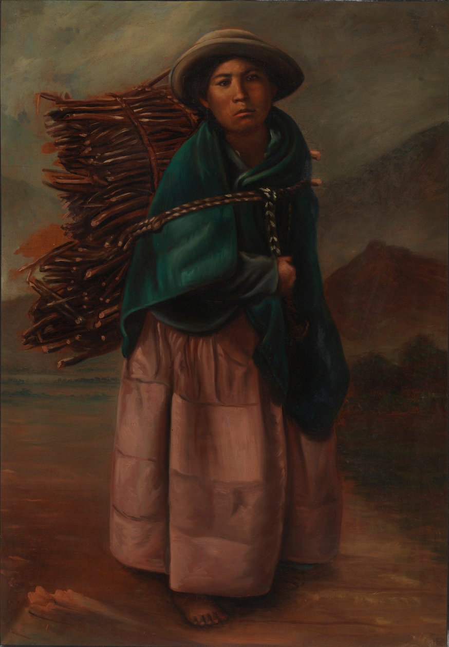 Niña Quechua, ca. 1890-1892 de Unbekannt
