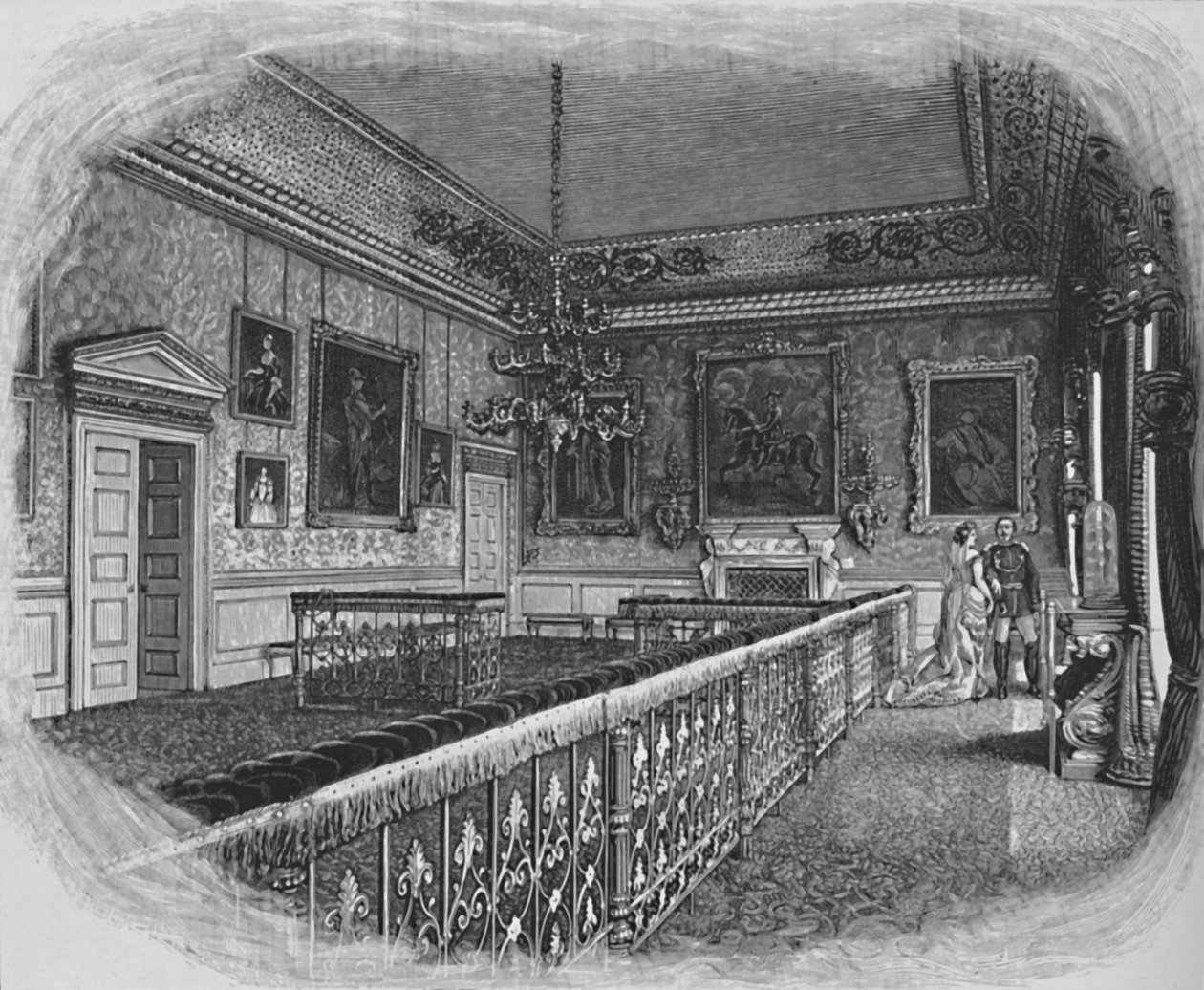 Habitación de la Reina Ana, 1886 de Unbekannt