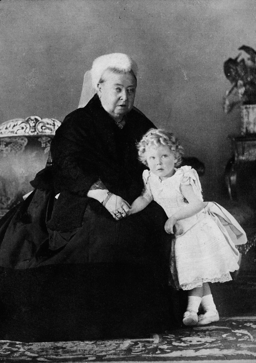 Reina Victoria y Eduardo VIII, c. 1898-1936 de Unbekannt