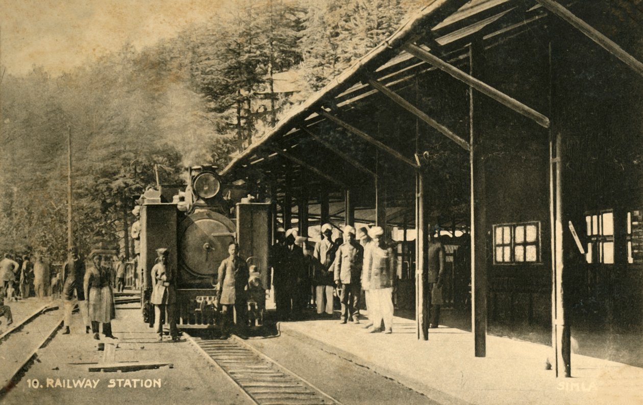 Estación de tren, c. 1918-c. 1939 de Unbekannt