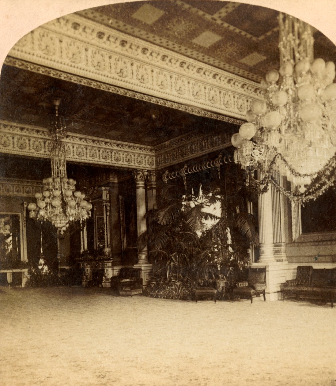 Sala de recepción, Casa Blanca, Washington, c1900 de Unbekannt