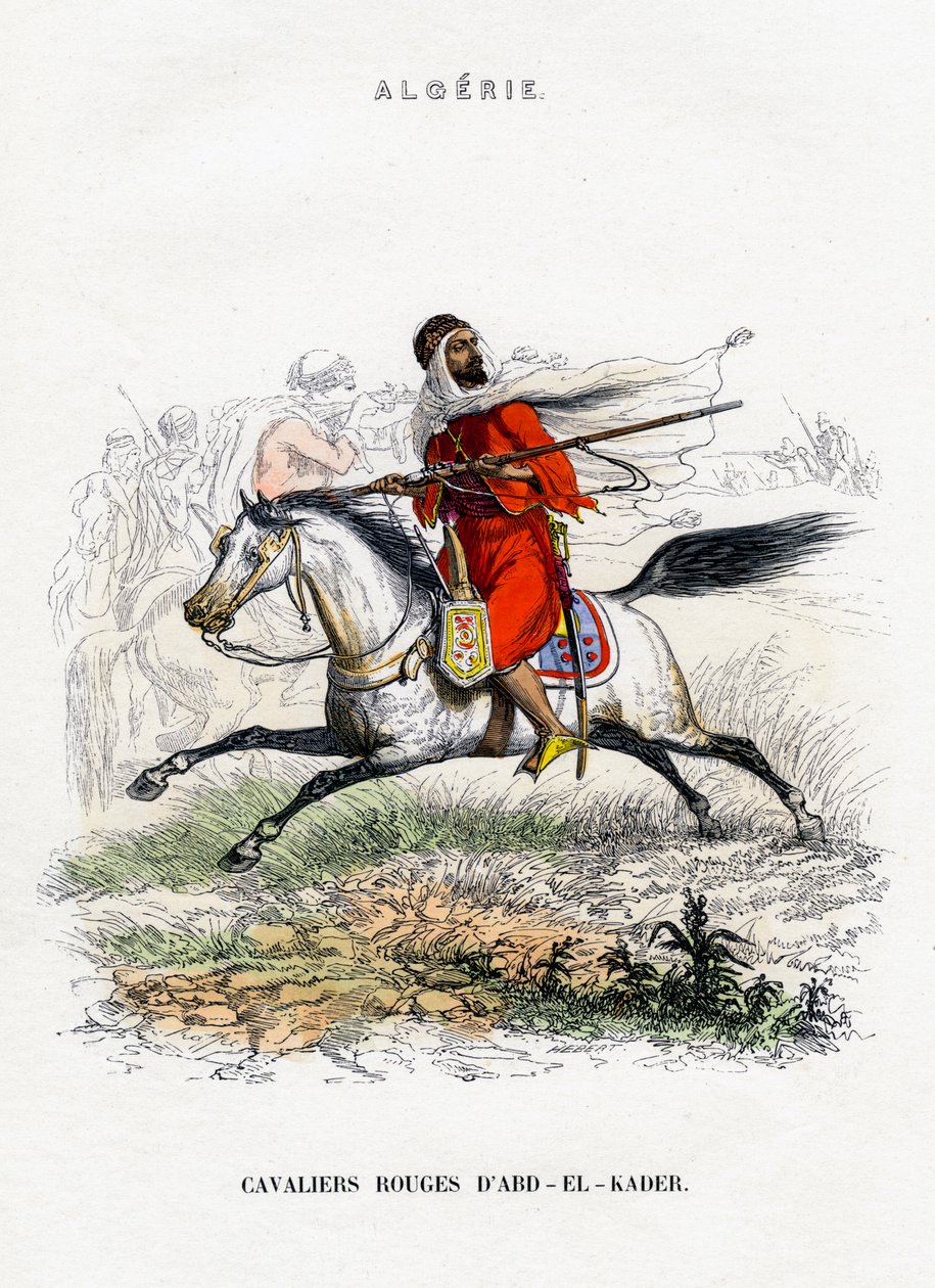 Jinetes rojos de Abd-el-Kader, Argelia de Unbekannt