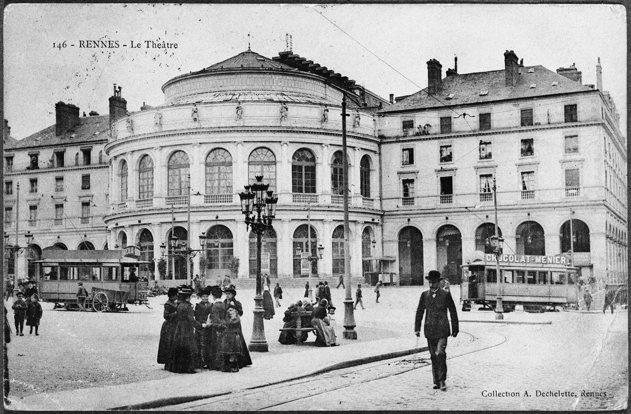 Rennes. Teatro, 1900s-1910s de Unbekannt