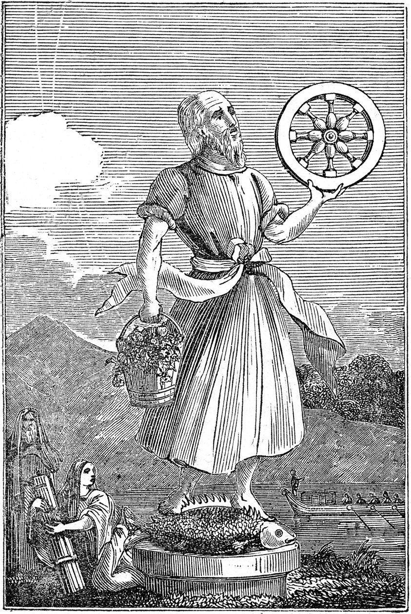 Representación de Crodon, 1834 de Unbekannt