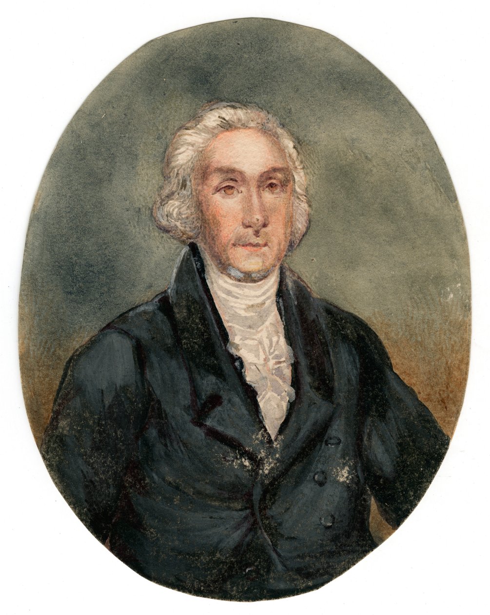 Reverendo George Burden 1811-1892, siglo XIX de Unbekannt