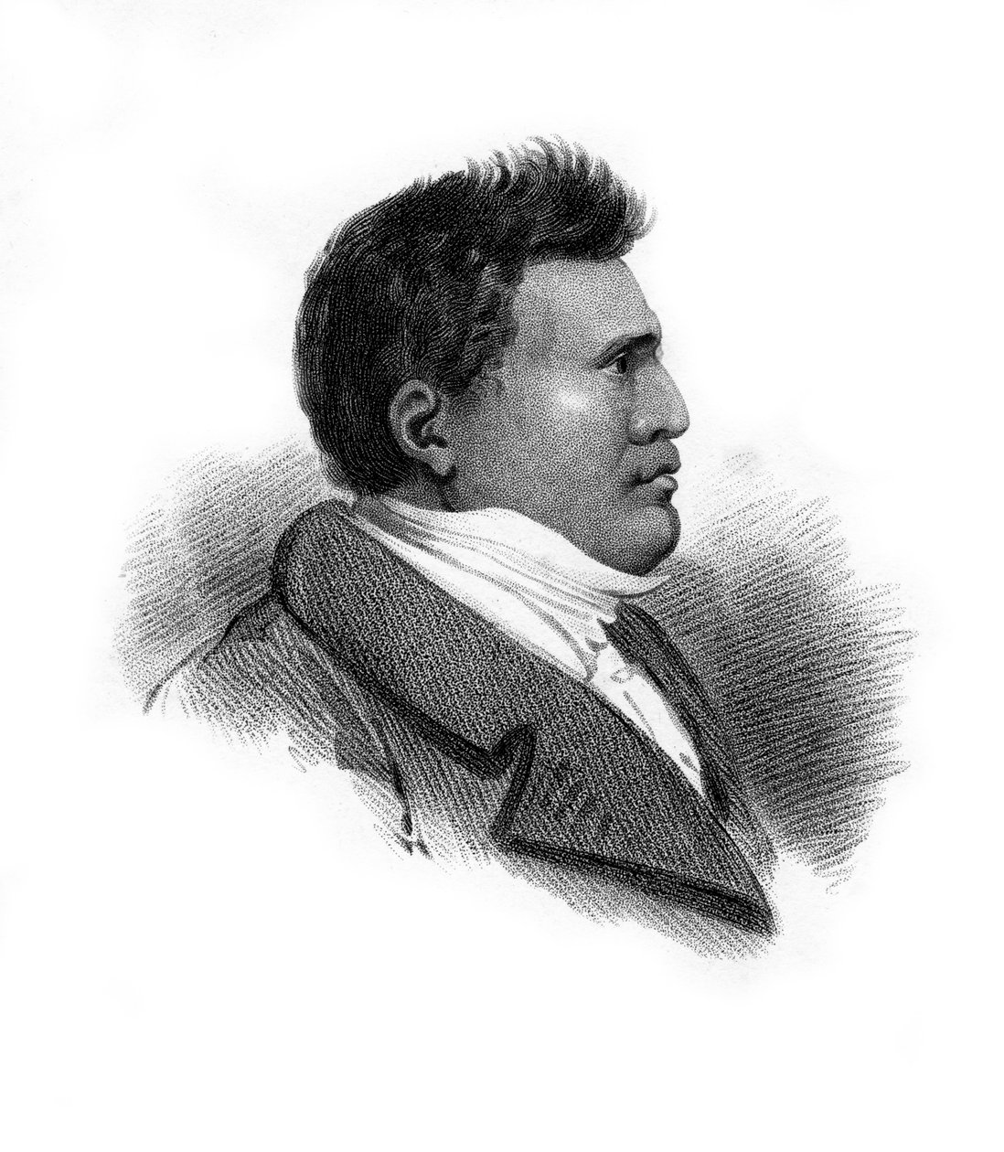 Rhio Rhio, Rey de las Islas Sandwich, c. 1824 de Unbekannt