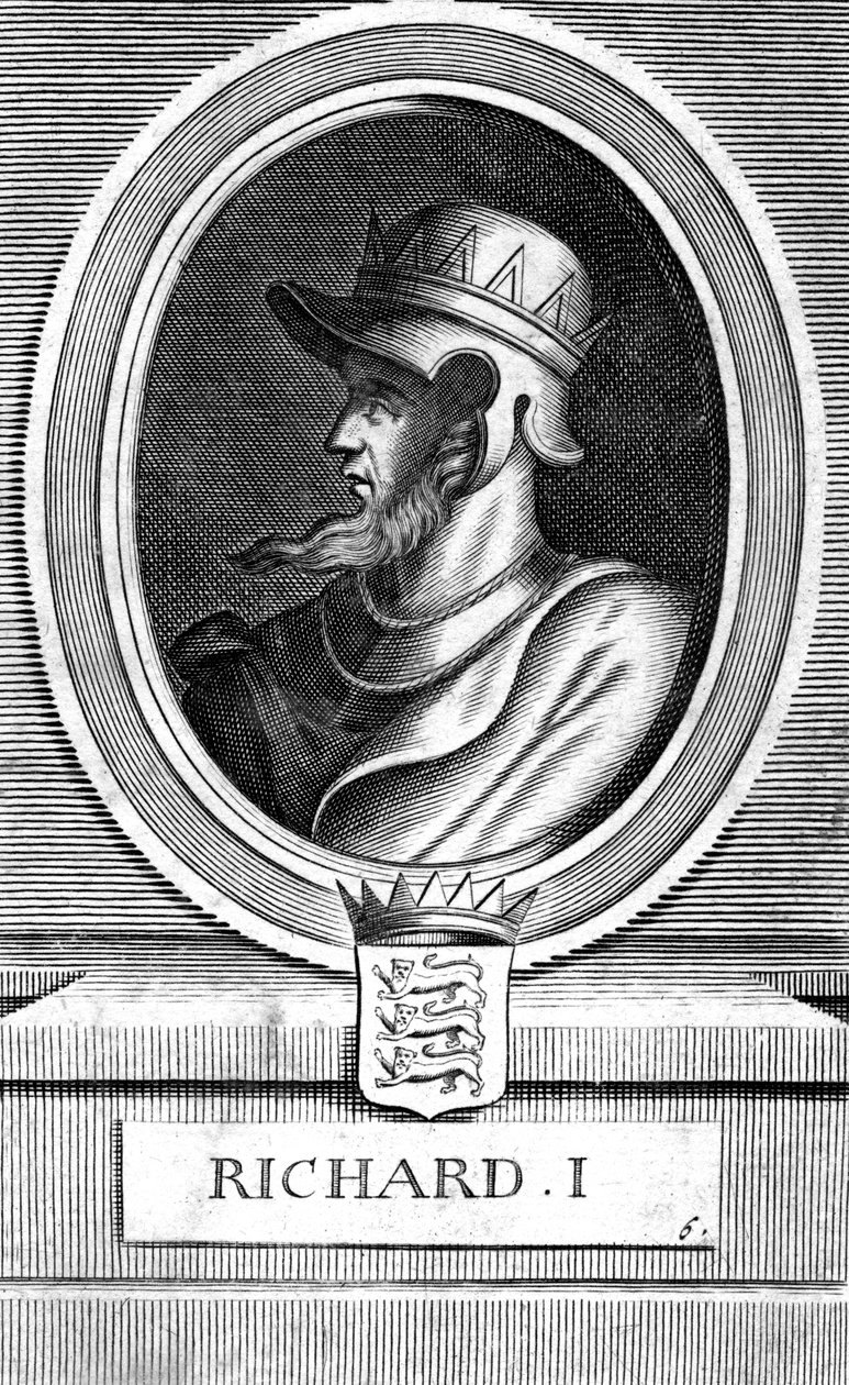 Ricardo I Rey de Inglaterra, siglo XIX de Unbekannt