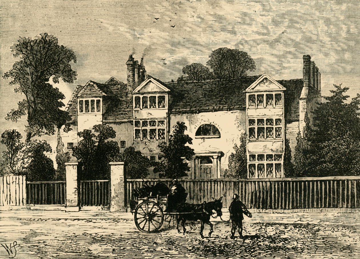 Casa de Richardson en Parsons Green 1799, c. 1878 de Unbekannt