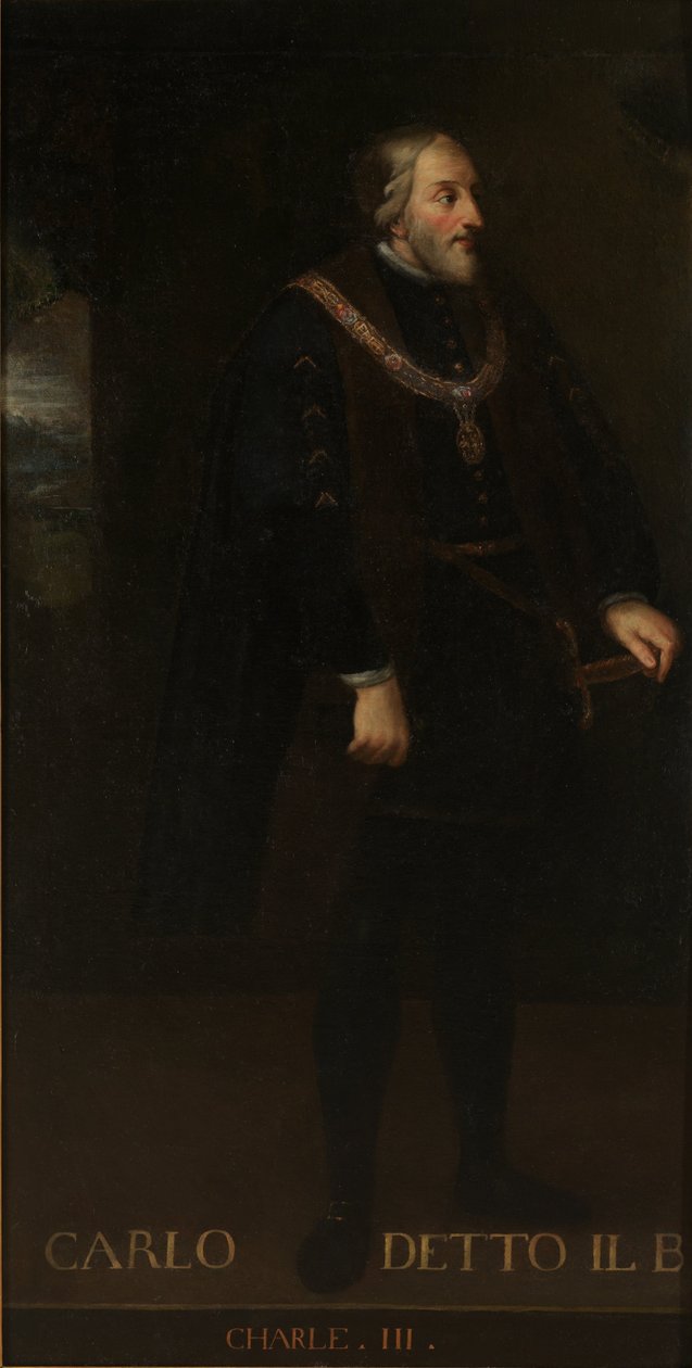 Retrato de Carlos III de Unbekannt