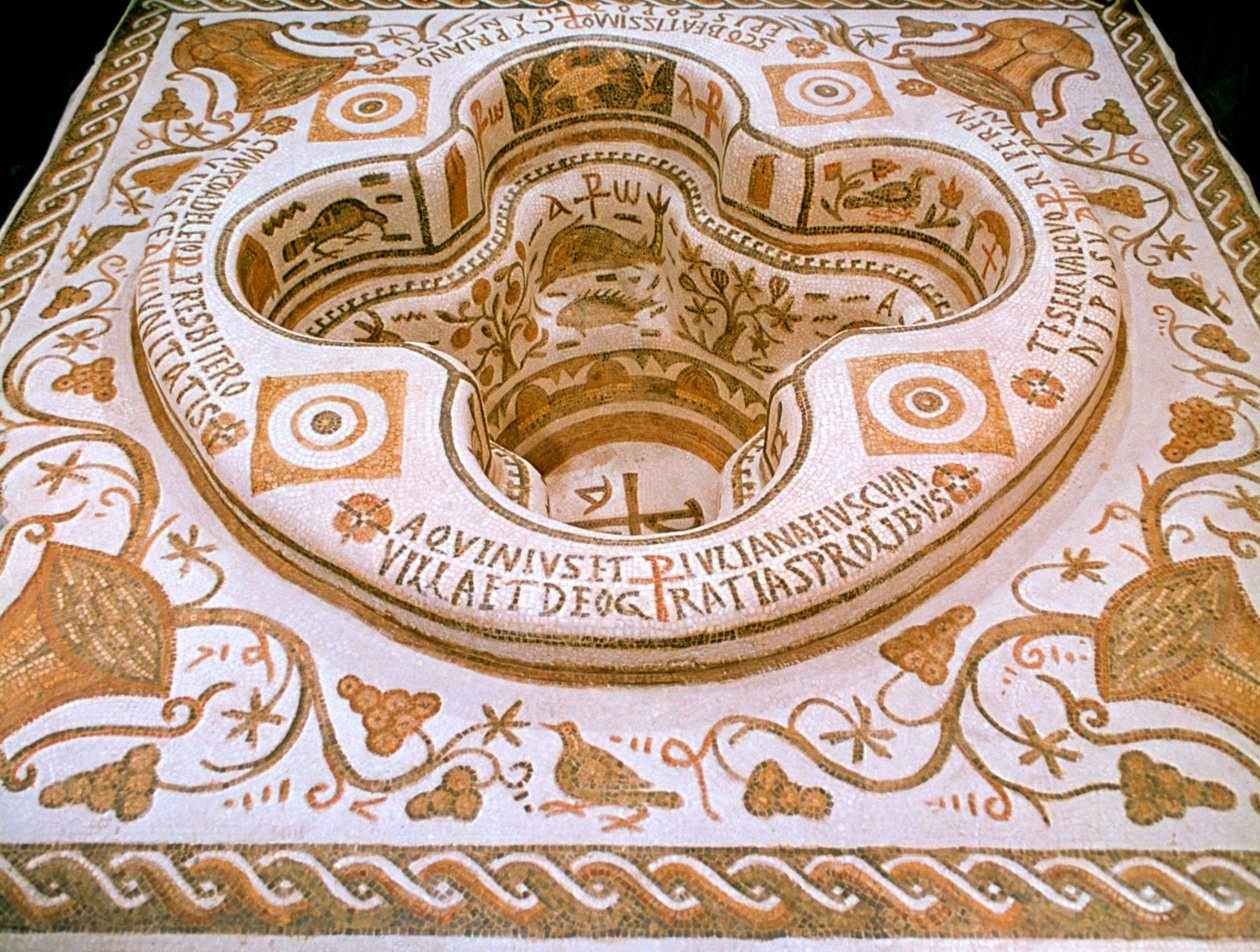 Mosaico romano, siglo VI d.C. de Unbekannt