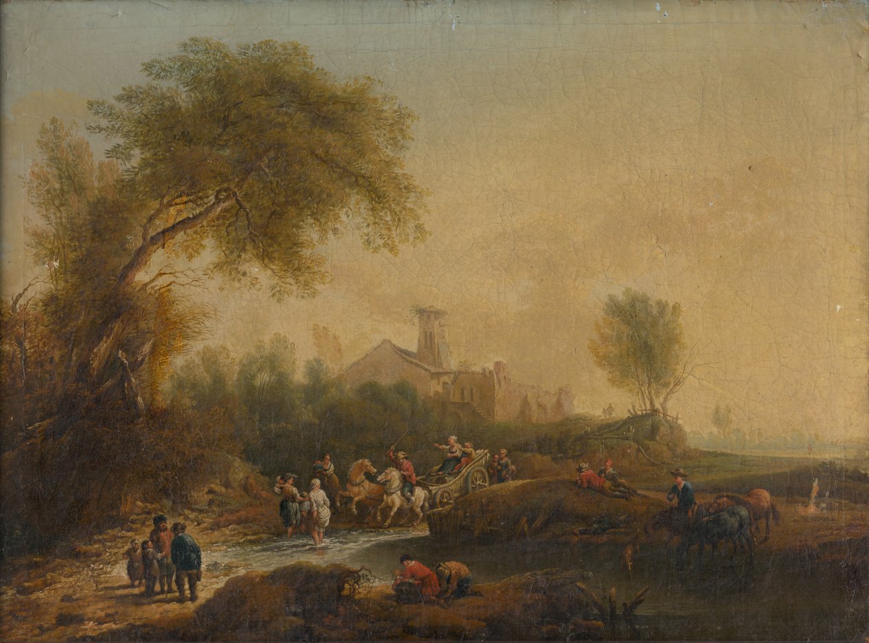Paisaje romántico de Unbekannt