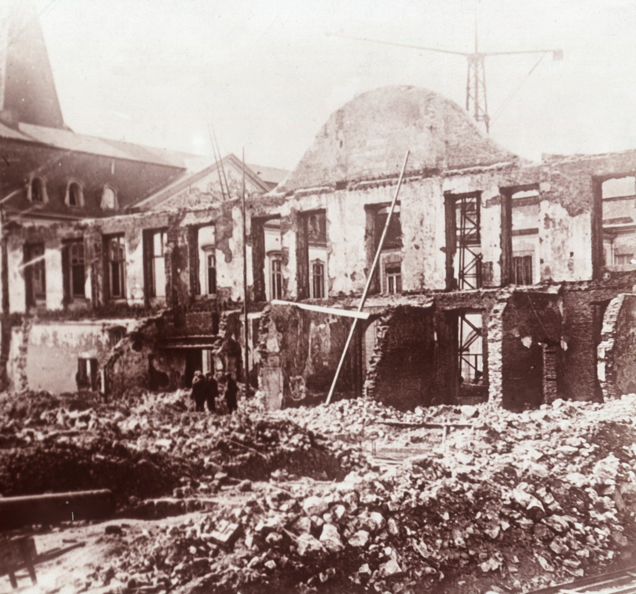 Ruinas, Lovaina, Bélgica, c1914-c1918 de Unbekannt