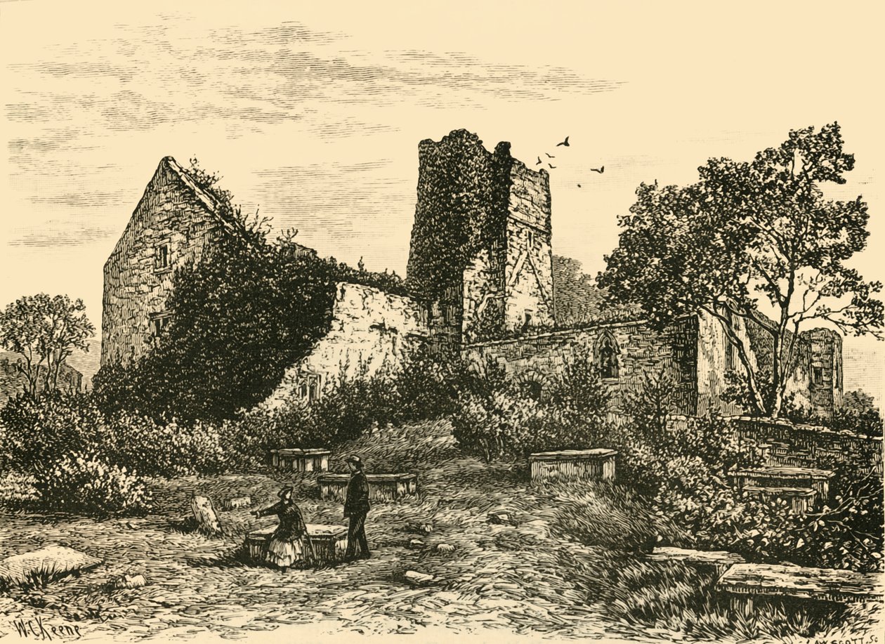 Ruinas cerca de Rathmullen, 1898 de Unbekannt