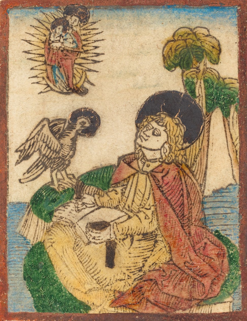 San Juan en la Isla de Patmos, 1480-1490 de Unbekannt