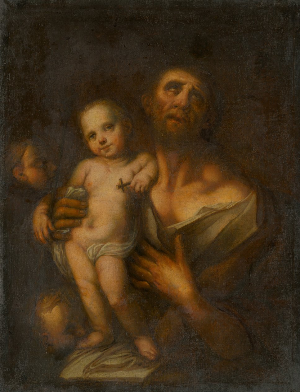 San José con el niño Jesús de Unbekannt