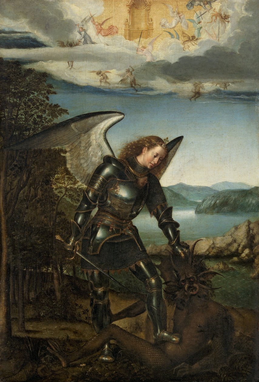 San Miguel Arcángel, principios del siglo XVI de Unbekannt