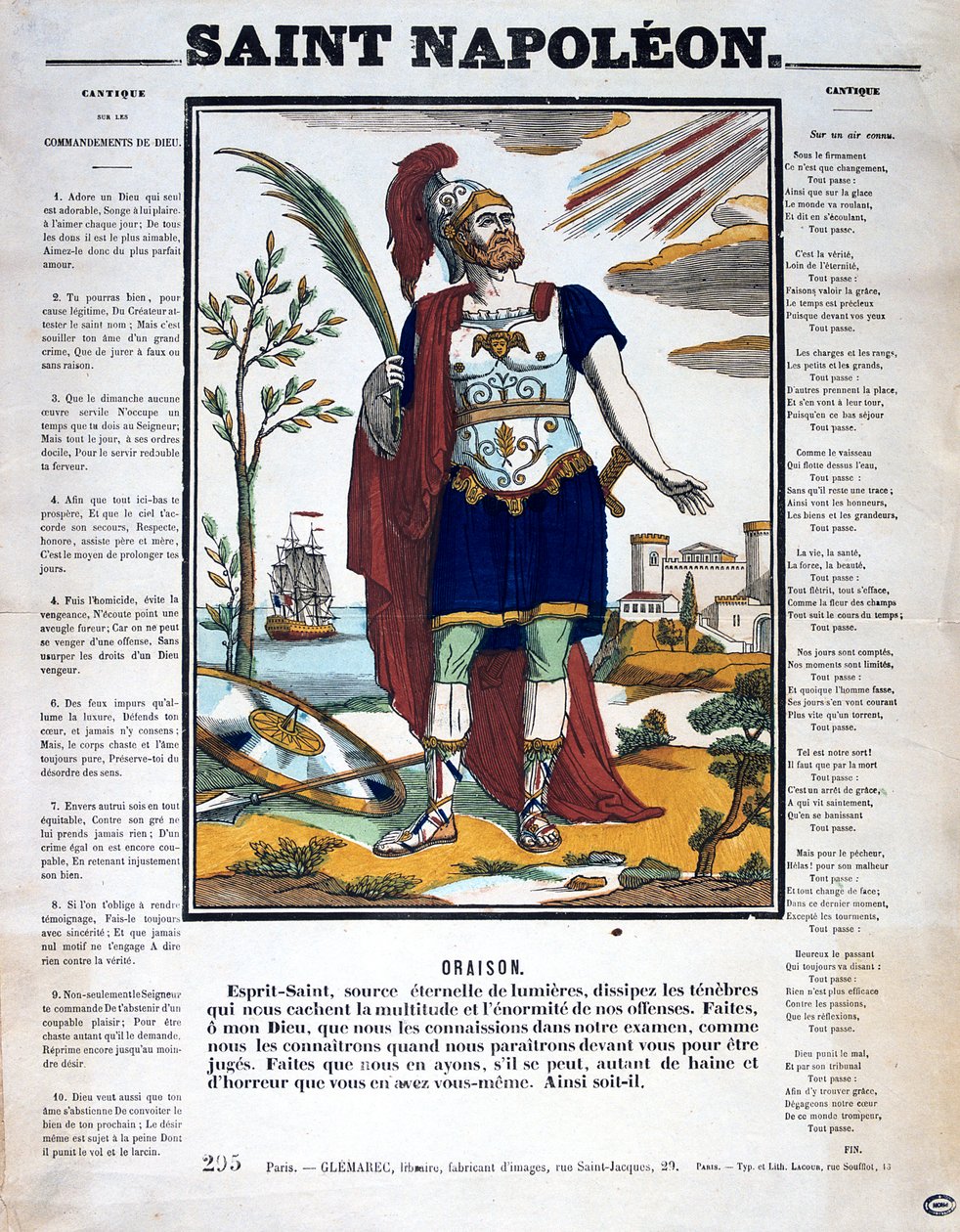 San Napoleón, siglo XIX de Unbekannt