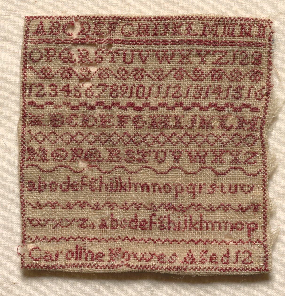 Muestrario, 1800s de Unbekannt
