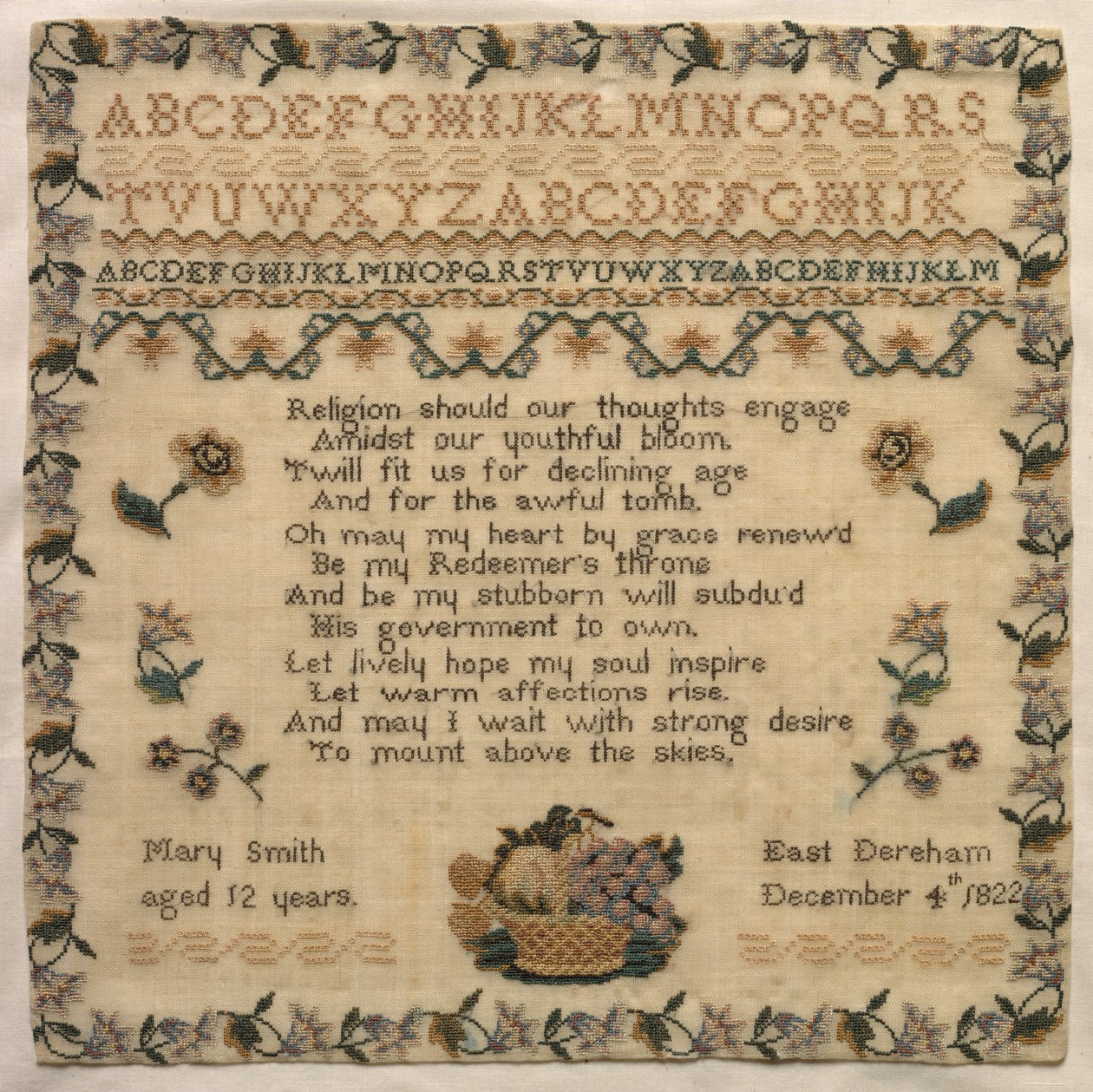 Muestrario, 1822 de Unbekannt