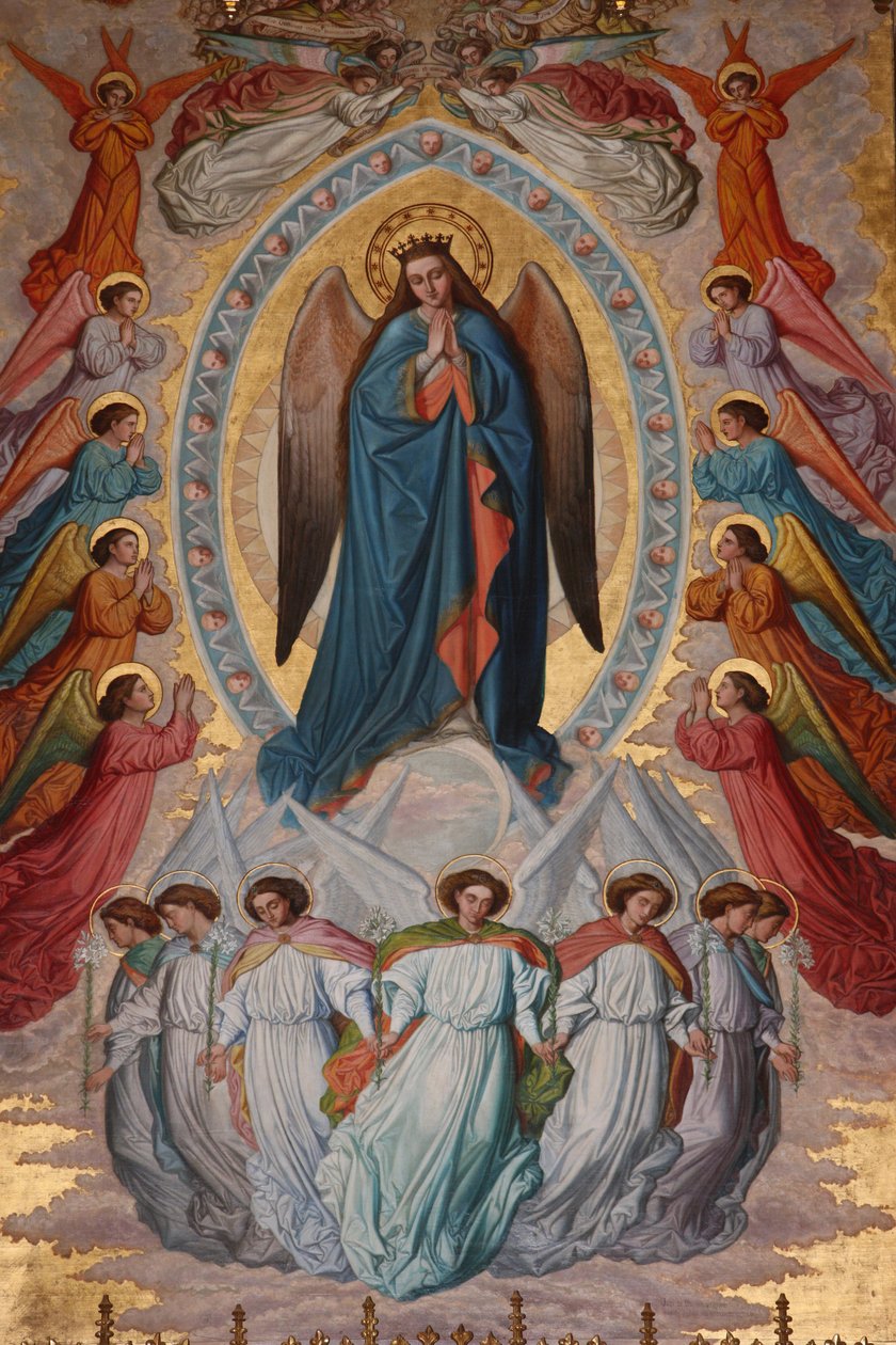 Iglesia de San Jerónimo. Virgen María, Madrid, España de Unbekannt