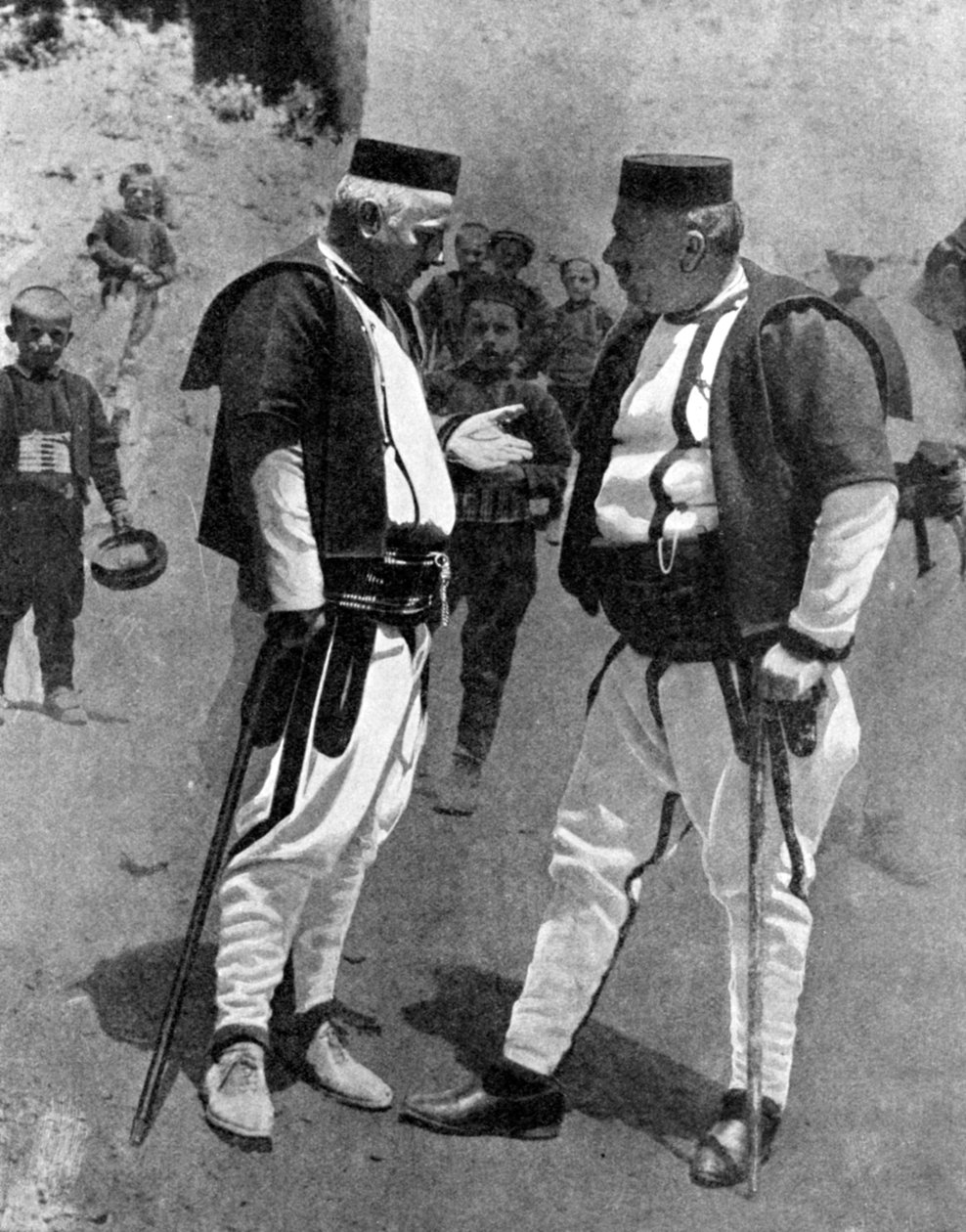 Campesinos serbios, 1936 de Unbekannt