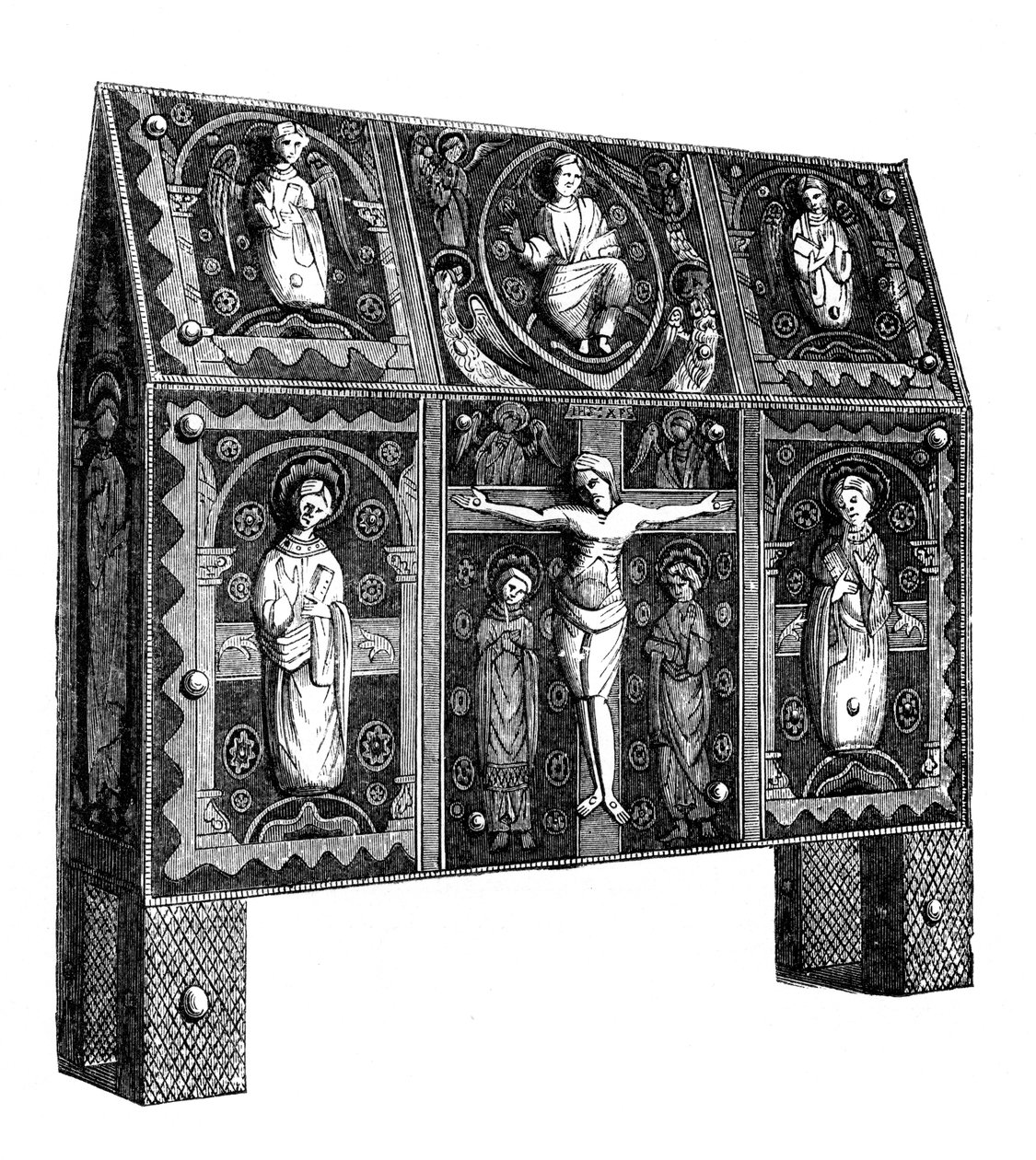 Santuario, siglo XII, 1870 de Unbekannt