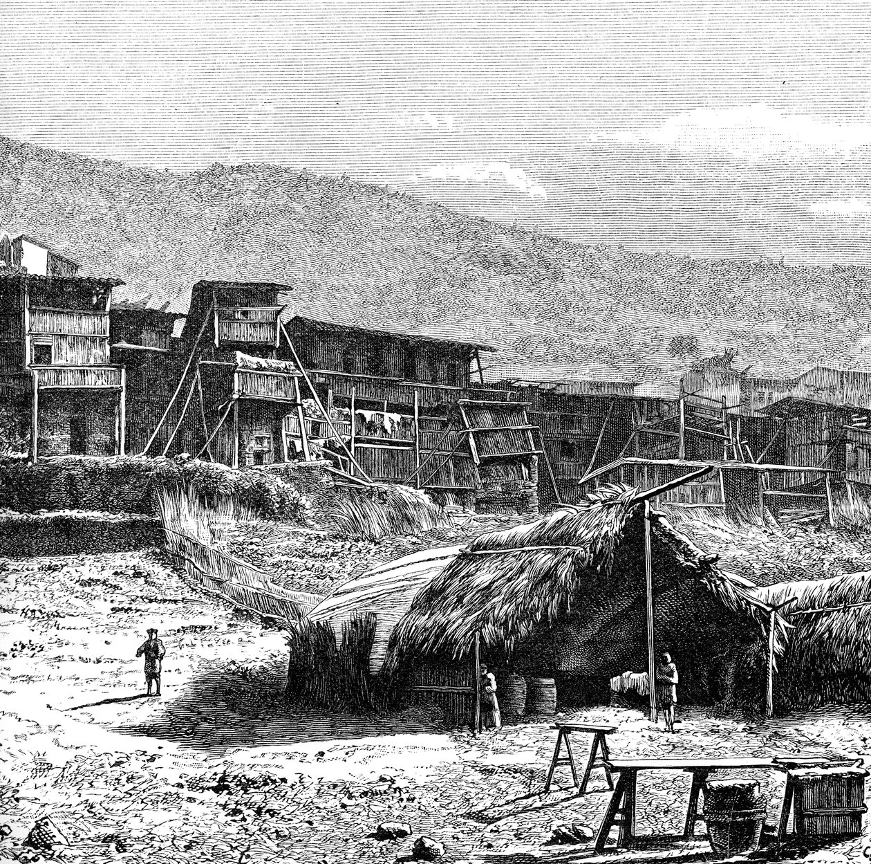 Shui-Kow, en el Alto Min, Fokien, c. 1890 de Unbekannt