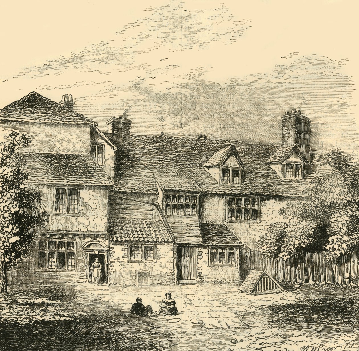 Casa de Sir Walter Raleigh, c1872 de Unbekannt