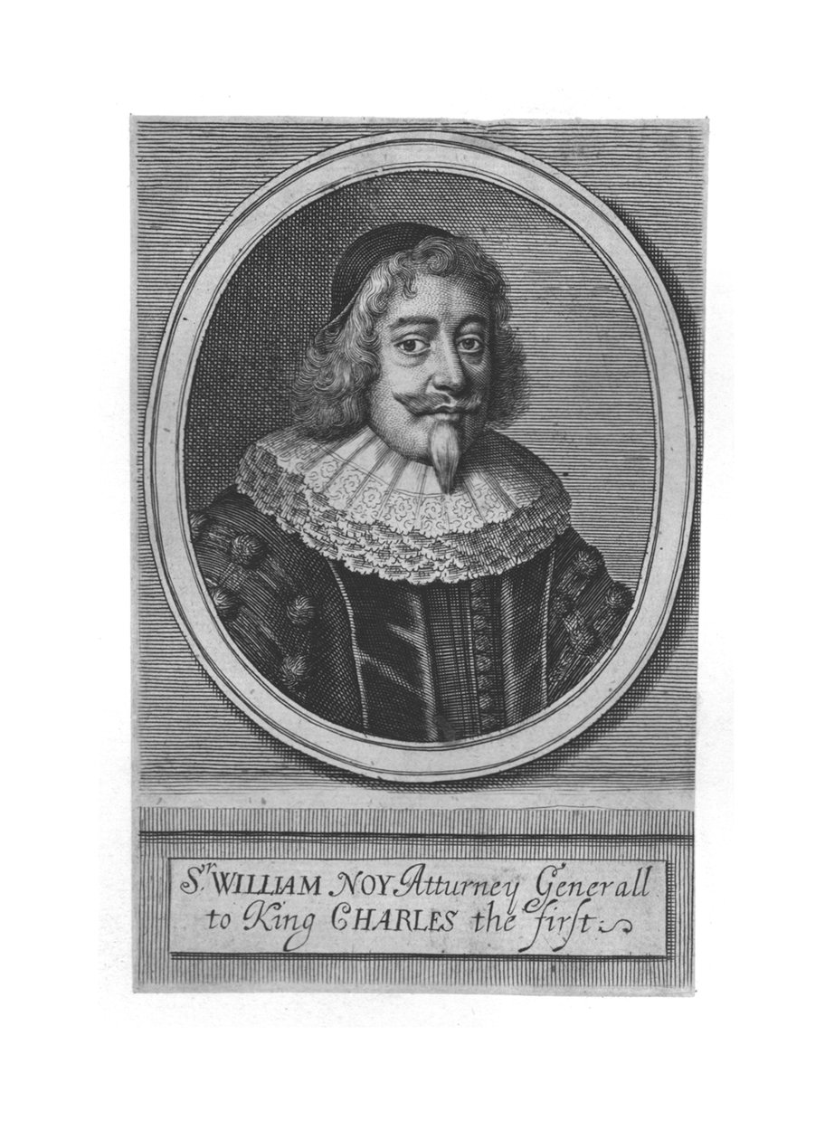 Sir William Noy de Unbekannt
