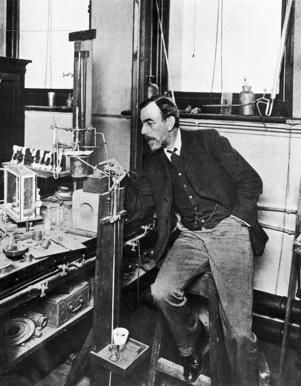 Sir William Ramsay, químico escocés, c 1900 de Unbekannt