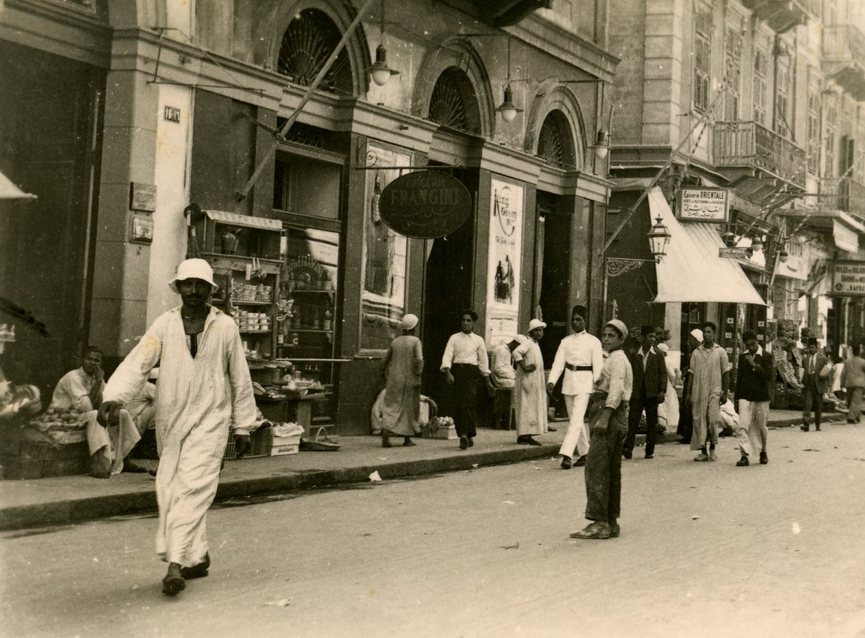 Calle de las Hermanas, Alejandría, Egipto, 1941 de Unbekannt