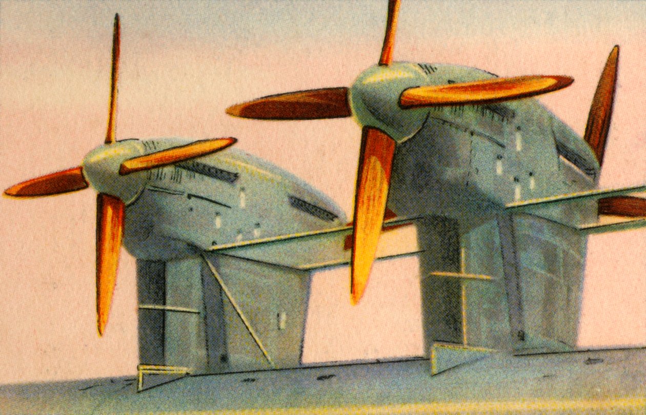 Hélices de madera de pequeño diámetro para aviones, 1932 de Unbekannt