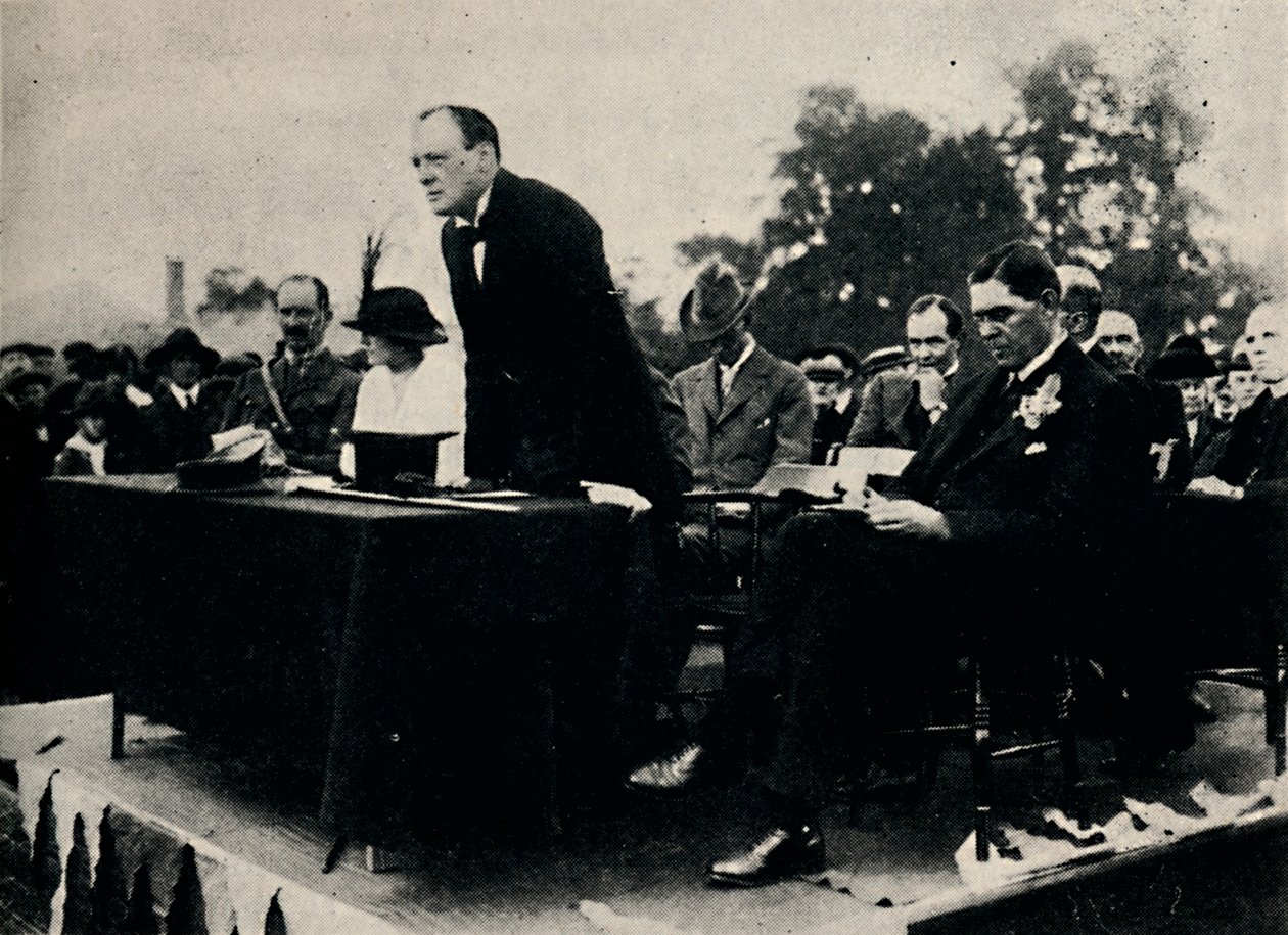 Hablando en las Fábricas de Municiones de Enfield, 1917, 1945 de Unbekannt
