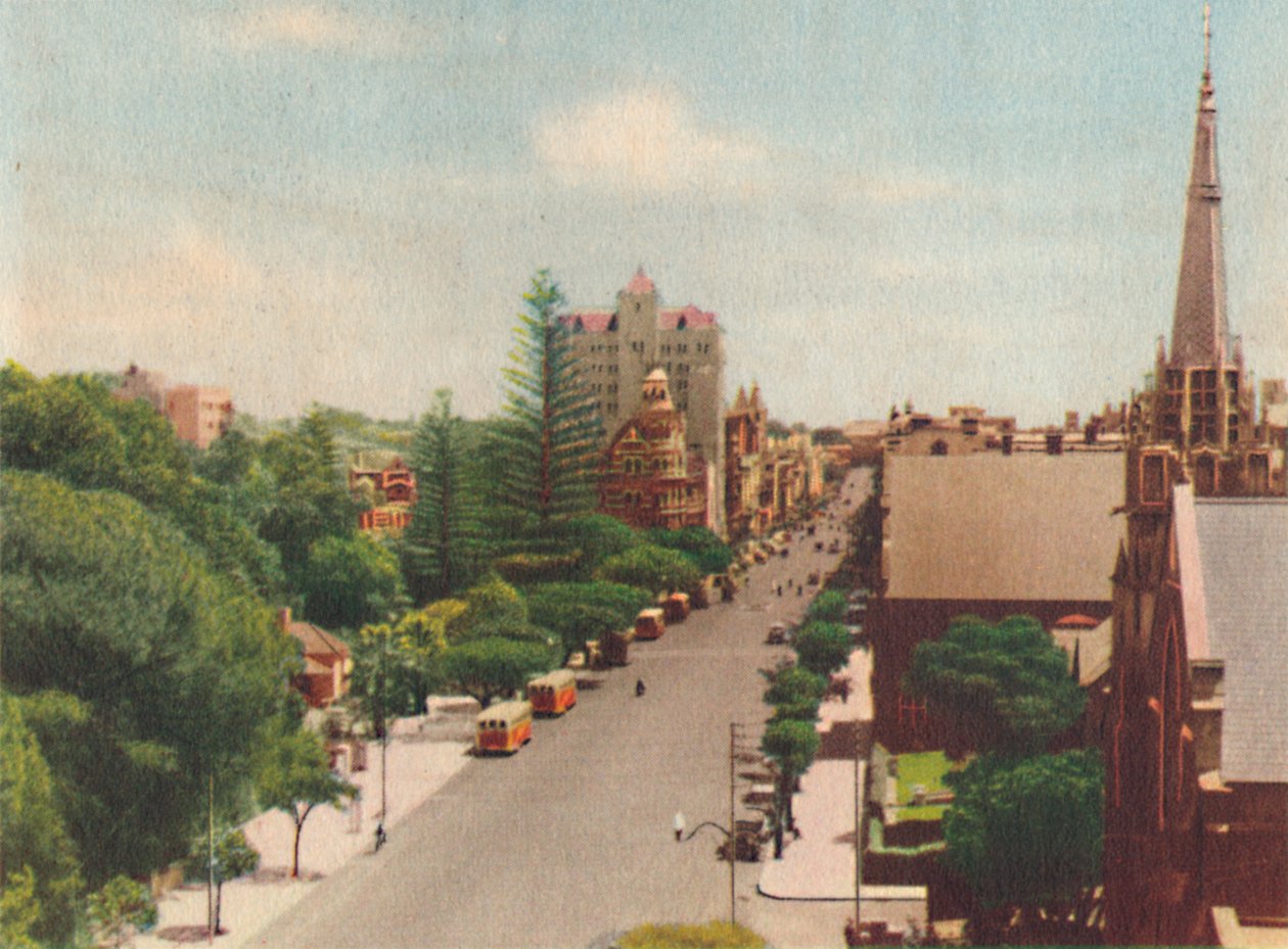 Terraza de St. Georges, mirando al oeste de Unbekannt