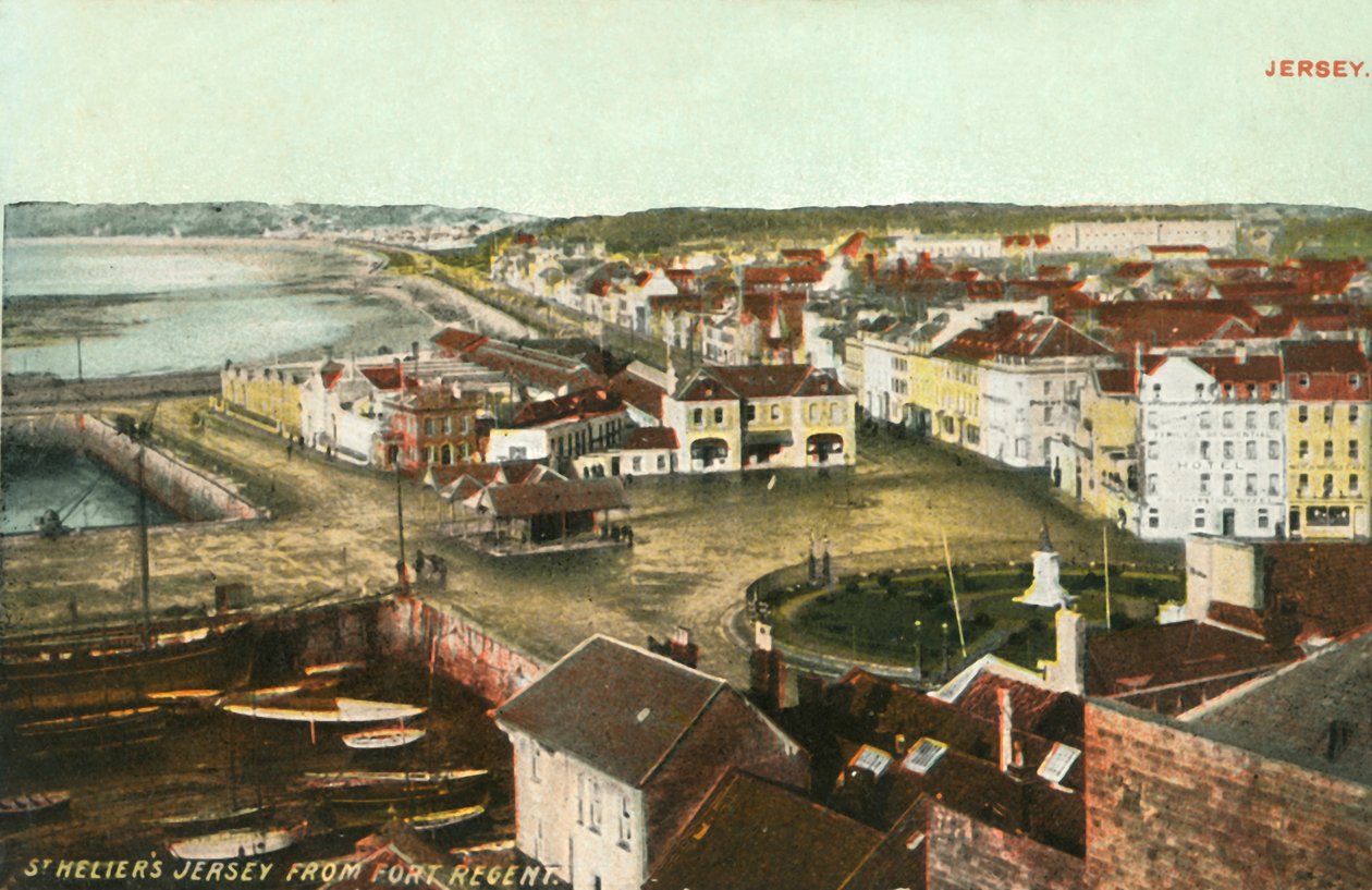 St. Heliers Jersey desde Fort Regent, 1906 de Unbekannt
