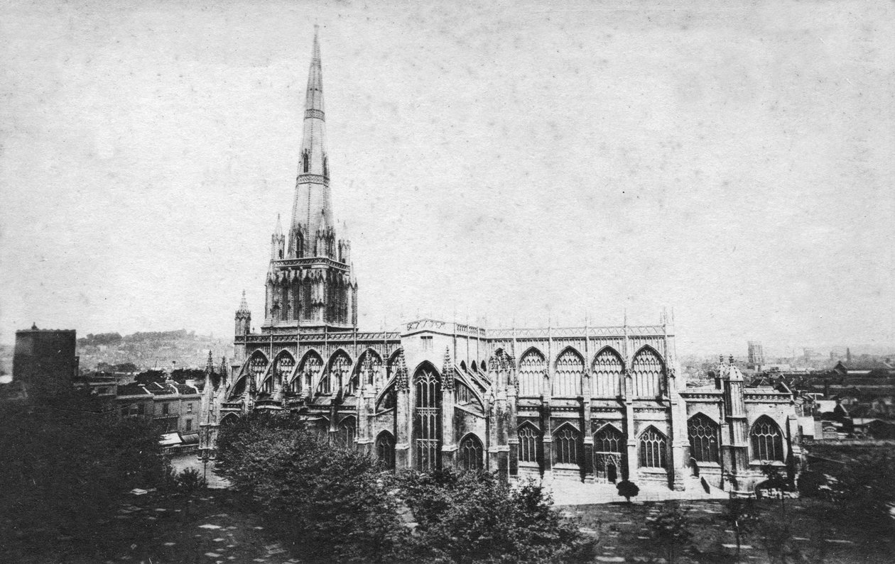 Iglesia de St Mary Redcliffe, Bristol, principios del siglo XX de Unbekannt