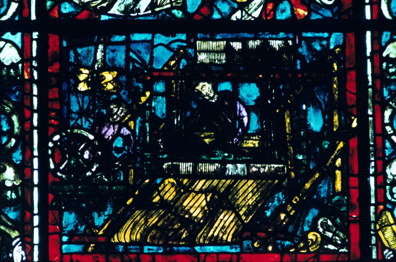 Vidriera, Catedral de Chartres, Chartres, Francia de Unbekannt