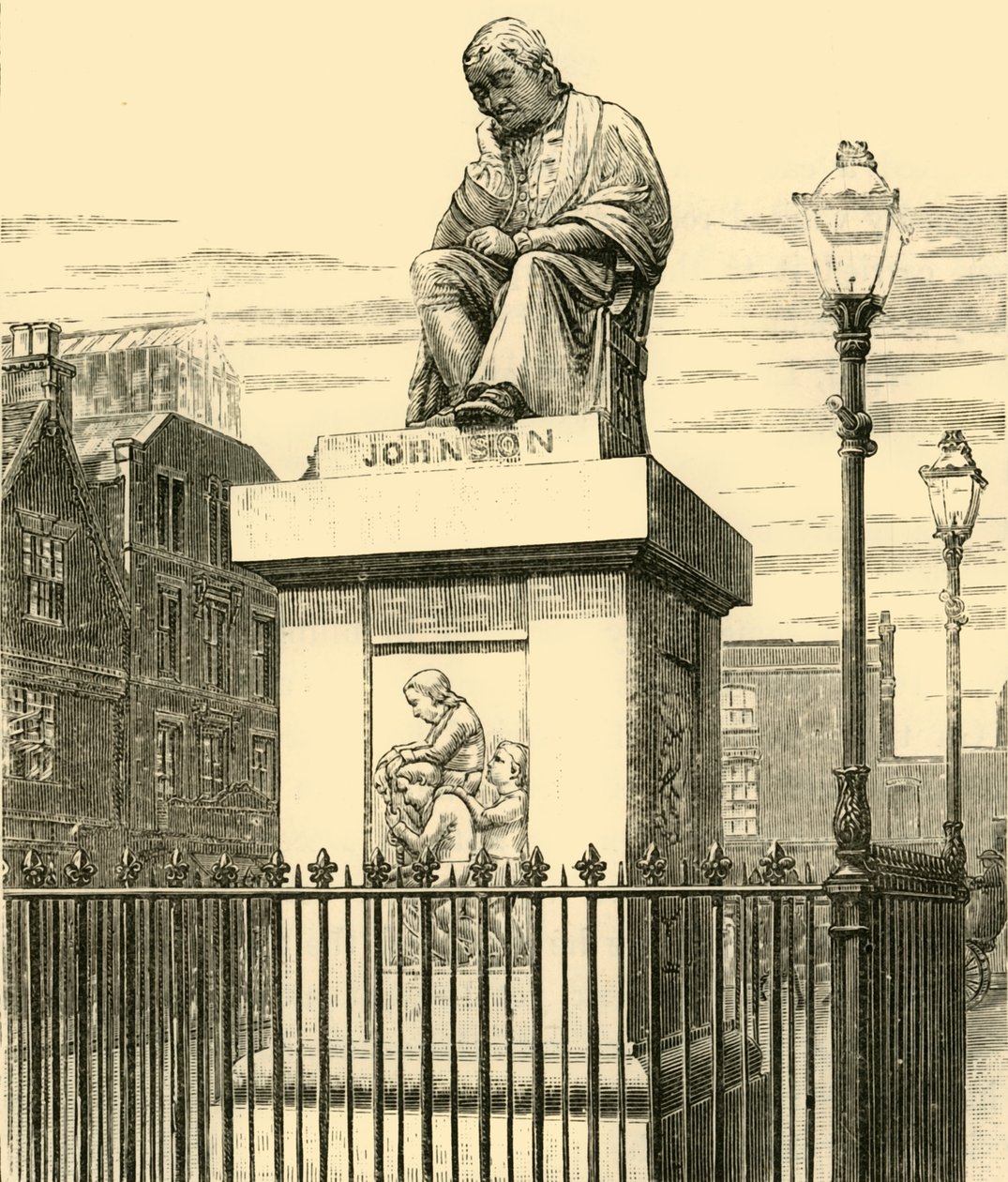 Estatua de Johnson, 1898 de Unbekannt