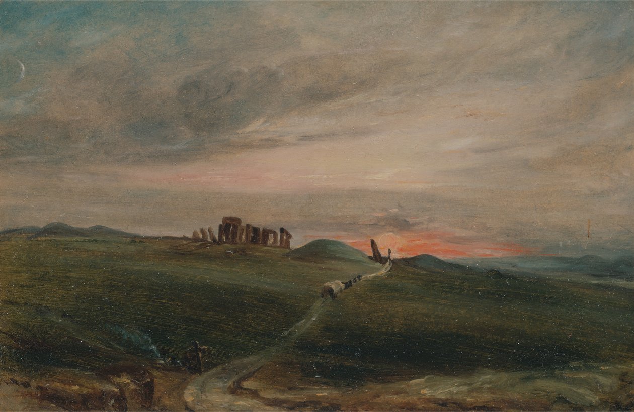 Stonehenge al atardecer de Unbekannt